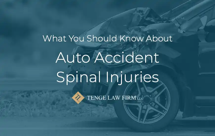 auto accident spinal injuries