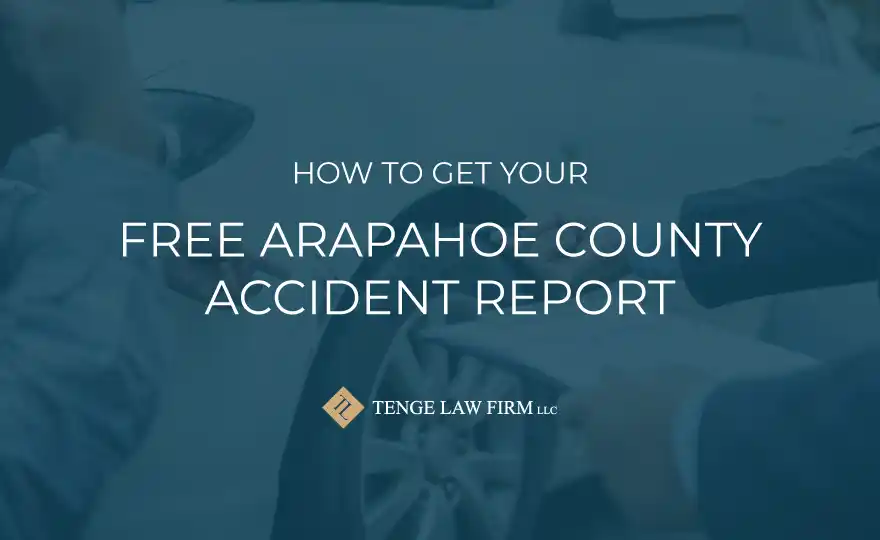 How to get Your Free Arapahoe County Accident Report
