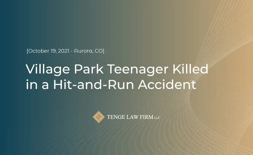 village park teen killed hit-and-run