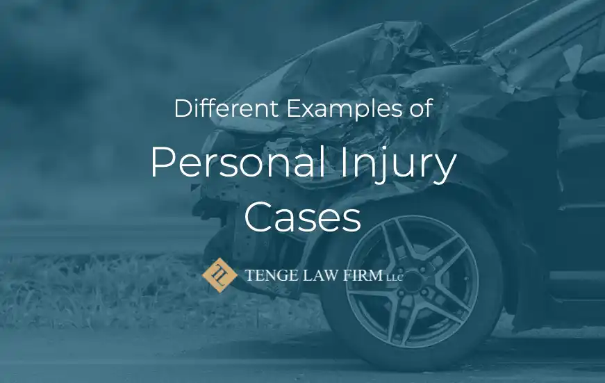 personal injury case examples qualifying