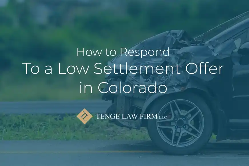 respond to low settlement offer colorado