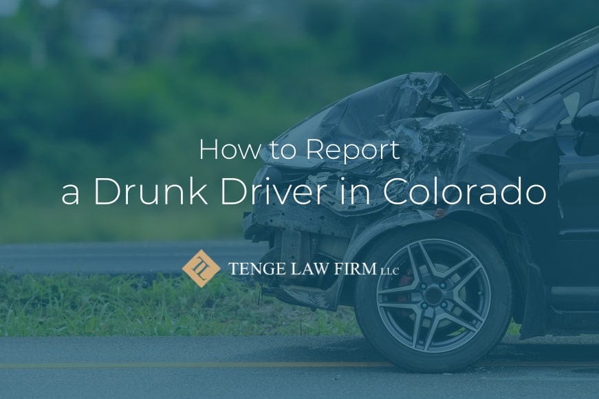 report drunk driver colorado