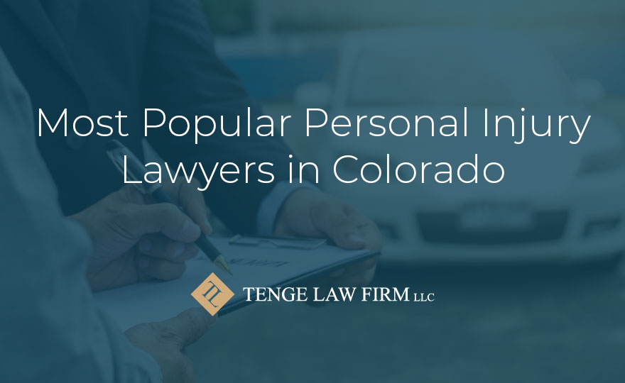 most popular personal injury lawyer CO